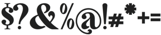 Hugio otf (400) Font OTHER CHARS