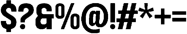 Huglens Sans Regular otf (400) Font OTHER CHARS