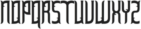 Huimbor-Regular otf (400) Font UPPERCASE