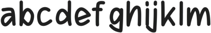 Hujan Ringan otf (400) Font LOWERCASE