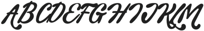 Hulago Regular otf (400) Font UPPERCASE