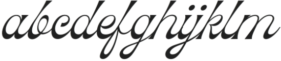 Hulahoy Regular otf (400) Font LOWERCASE
