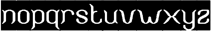 Humaira Aruna Jasmine-Inverse otf (400) Font LOWERCASE