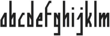 Human Alter Ego otf (400) Font LOWERCASE