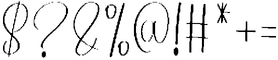 Human Regular otf (400) Font OTHER CHARS
