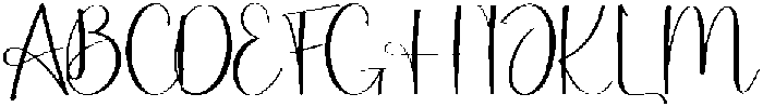 Human Regular otf (400) Font UPPERCASE