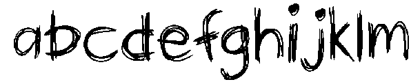 Human Scratch Regular otf (400) FONT