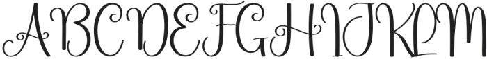 Humble Baby Regular otf (400) Font UPPERCASE