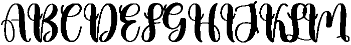 Humble Christmas Regular otf (400) Font UPPERCASE