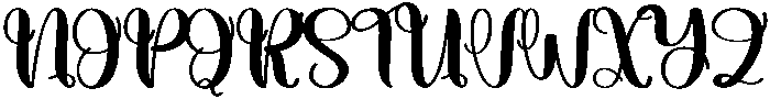 Humble Christmas Regular otf (400) Font UPPERCASE