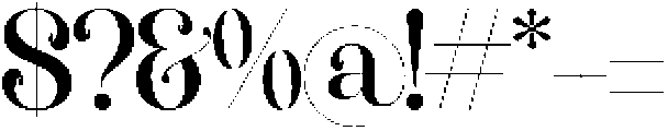 Humble Garden otf (400) Font OTHER CHARS