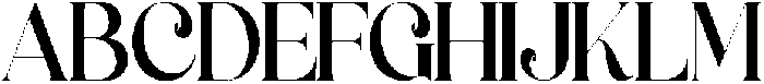 Humble Garden otf (400) Font UPPERCASE