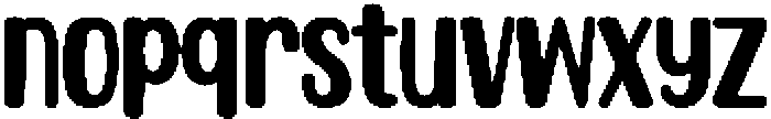 Humble Girls Regular otf (400) Font LOWERCASE
