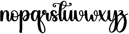 Humble Regular otf (400) Font LOWERCASE