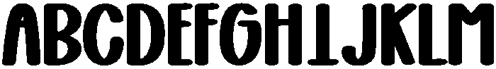 Humble Regular otf (400) Font UPPERCASE