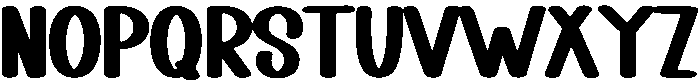 Humble Regular otf (400) Font UPPERCASE