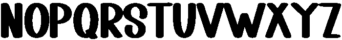 Humble Regular otf (400) Font LOWERCASE