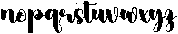 Humble Regular otf (400) Font LOWERCASE