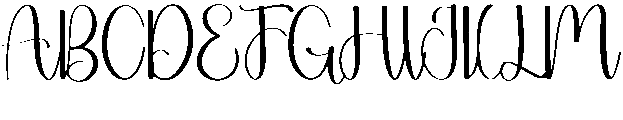 Humble Regular otf (400) Font UPPERCASE