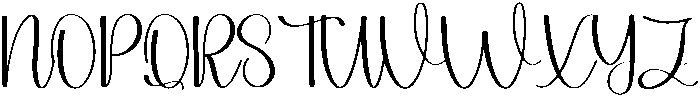 Humble Regular otf (400) Font UPPERCASE