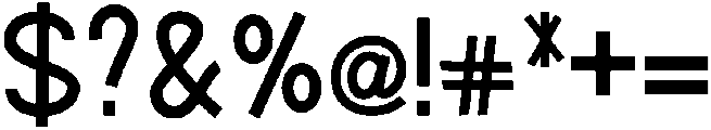 Humble otf (400) Font OTHER CHARS
