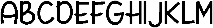 Humble otf (400) Font UPPERCASE