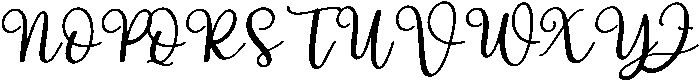 Humble ttf (400) Font UPPERCASE
