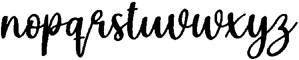 Humble ttf (400) Font LOWERCASE