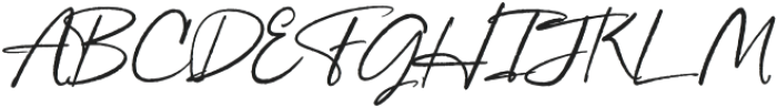 HumbleAndGrand Regular otf (400) Font UPPERCASE