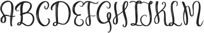 Humbleside otf (400) Font UPPERCASE