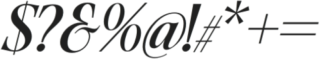 Humility Black Italic otf (900) Font OTHER CHARS