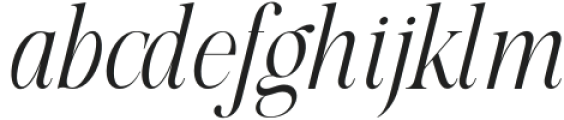 Humility Italic otf (400) FONT