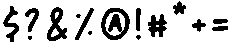 Hummingbird otf (400) Font OTHER CHARS