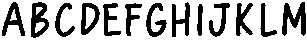 Hummingbird otf (400) Font UPPERCASE