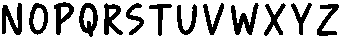 Hummingbird otf (400) Font LOWERCASE