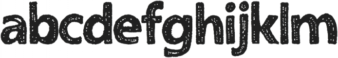 Humongous otf (400) Font LOWERCASE