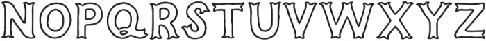 Humoresque A Inset otf (400) Font UPPERCASE