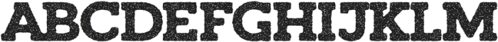 Hundra Grain Rough otf (400) Font UPPERCASE