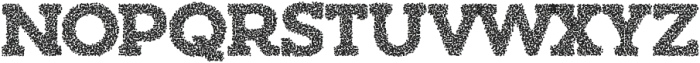 Hundra Speckle otf (400) Font UPPERCASE