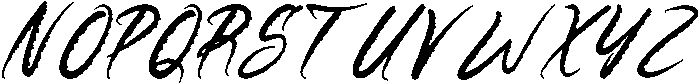 Hunger Bloods otf (400) Font UPPERCASE