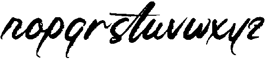 Hunger Bloods otf (400) Font LOWERCASE