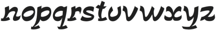 Hunosai-Regular otf (400) Font LOWERCASE