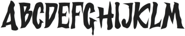 HuntersHalloween otf (400) Font UPPERCASE