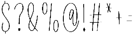 Hunting Bird Regular otf (400) Font OTHER CHARS