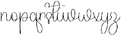 Hunting Bird Regular otf (400) Font LOWERCASE