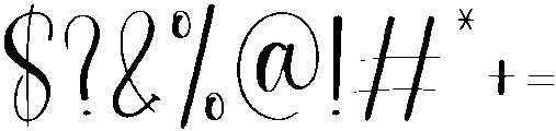 Hunting Regular otf (400) Font OTHER CHARS