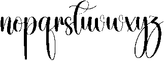 Hunting Regular otf (400) Font LOWERCASE