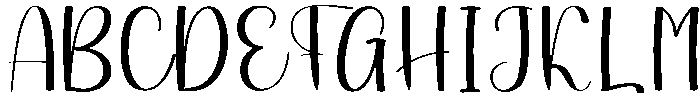 Hunting Regular otf (400) Font UPPERCASE