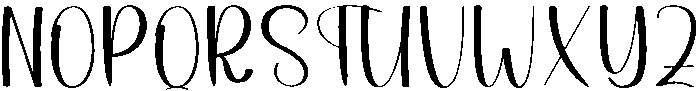 Hunting Regular otf (400) Font UPPERCASE