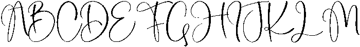 Hunting Regular otf (400) Font UPPERCASE